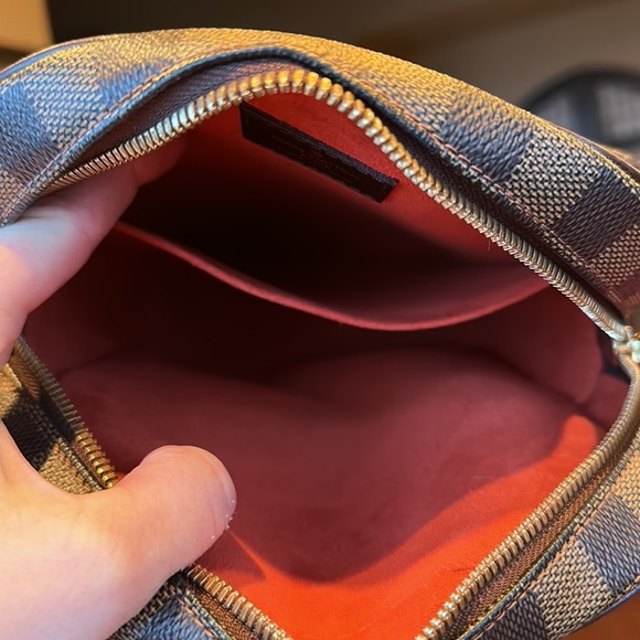 Louis Vuitton Ipanema PM Damier Ebene Crossbody Shoulder Bag Unisex - Picture 8 of 13